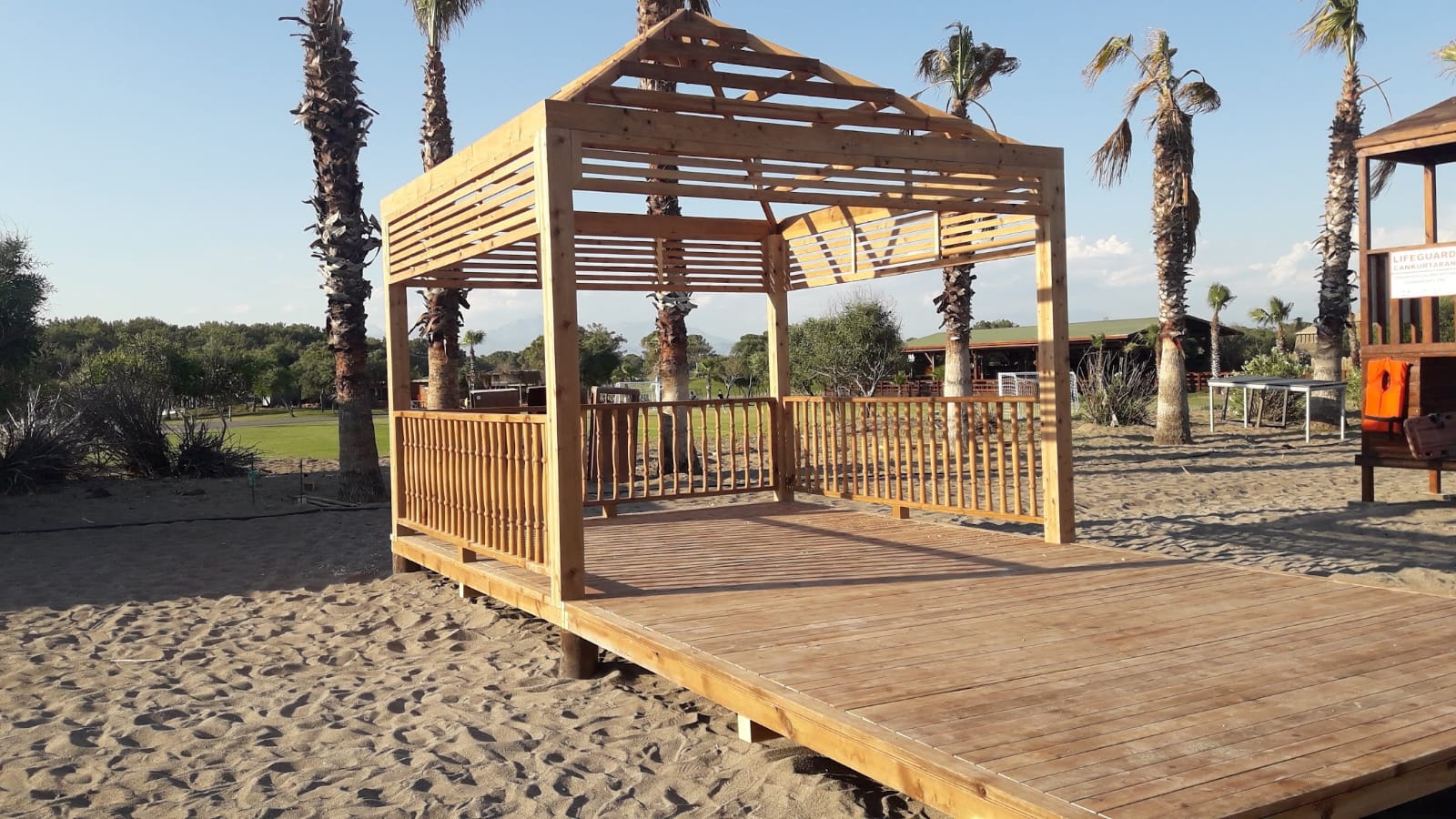 Ahşap Shingle Çardak